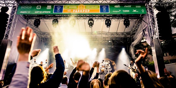 Les Truttes op Parkpop (foto: AIKON Producties voor mmMechelen Feest vzw en Stad Mechelen)